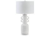 Perringhill Distressed White Table Lamp - Ornate Home