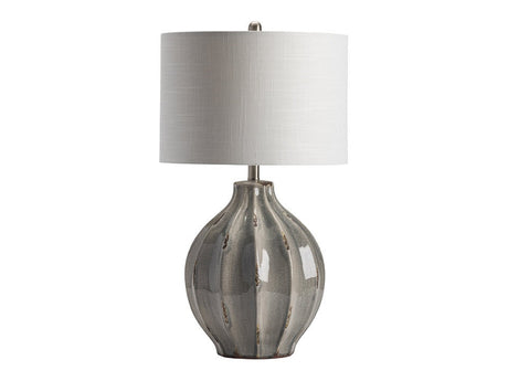 Perry Grey Table Lamp - Ornate Home