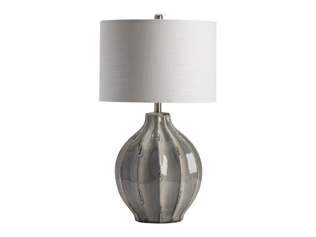 Perry Grey Table Lamp - Ornate Home