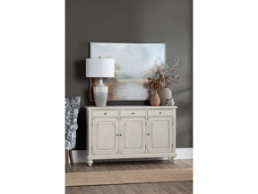 Perry White Sideboard - Ornate Home