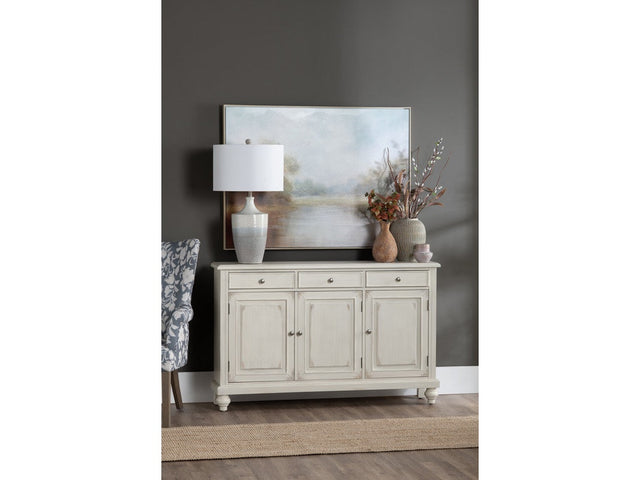 Perry White Sideboard - Ornate Home