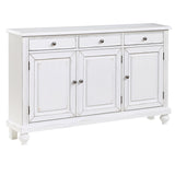 Perry White Sideboard - Ornate Home