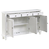 Perry White Sideboard - Ornate Home