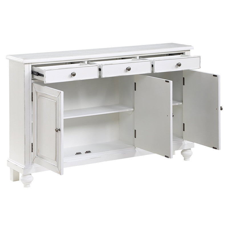 Perry White Sideboard - Ornate Home