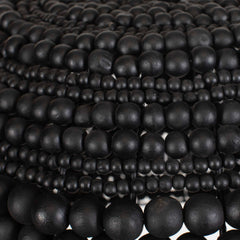 Persephone Black Bead 1 Light Pendant - Ornate Home