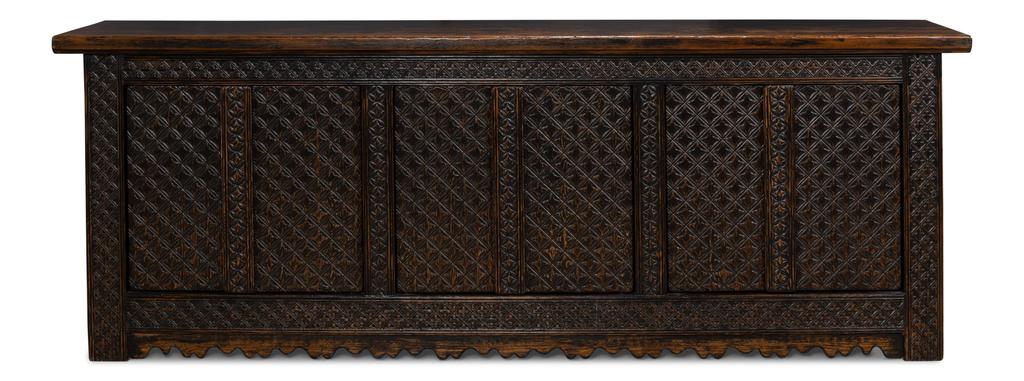 Persian Brown Sideboard - Ornate Home