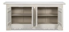 Persian White Sideboard - Ornate Home