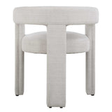 Perspective White Fabric Dining Chair - Ornate Home