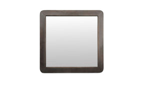 Perth Brown Square Mirror - Ornate Home