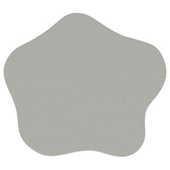 Perth Off White 20-inch Side Table with Cloud-Shaped Top - Ornate Home