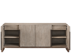 Pescadero Weathered Oak Credenza - Ornate Home