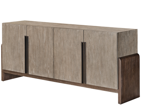 Pescadero Weathered Oak Credenza - Ornate Home