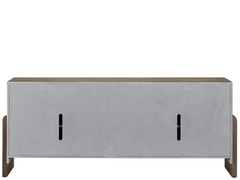 Pescadero Weathered Oak Credenza - Ornate Home