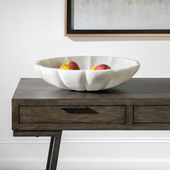 Petal Ivory Ricestone Bowl - Ornate Home