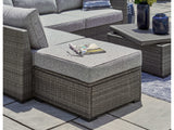 Petal Road Gray Outdoor Sectional Seating Group (Set of 4) - Ornate Home