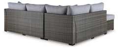 Petal Road Gray Outdoor Sectional Seating Group (Set of 4) - Ornate Home