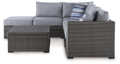 Petal Road Gray Outdoor Sectional Seating Group (Set of 4) - Ornate Home