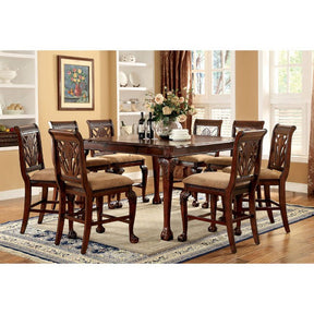 Petersburg Cherry Counter Height Table - Ornate Home