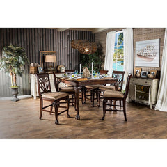 Petersburg Cherry Counter Height Table - Ornate Home