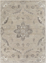 Peterstown Beige Wool Rug - Ornate Home