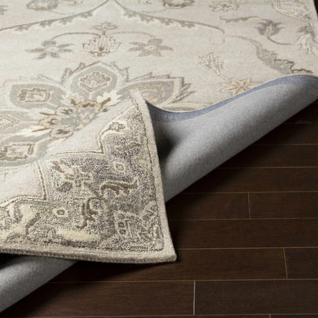 Peterstown Beige Wool Rug - Ornate Home