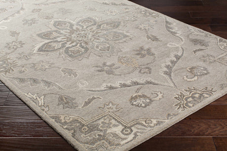 Peterstown Beige Wool Rug - Ornate Home