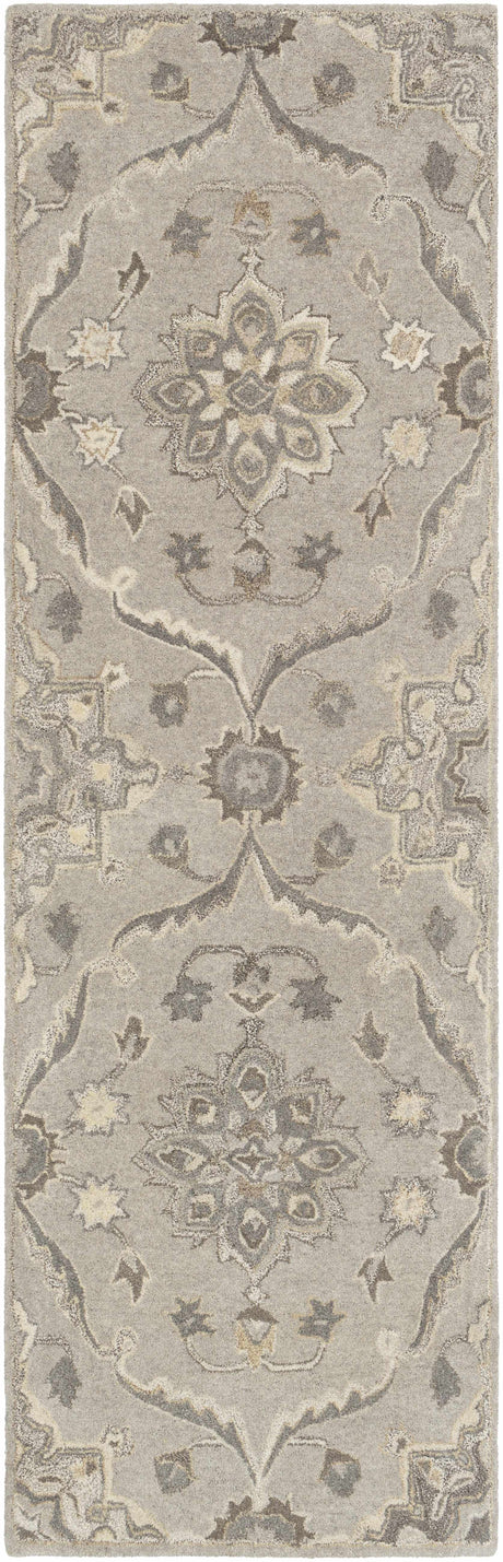 Peterstown Beige Wool Rug - Ornate Home