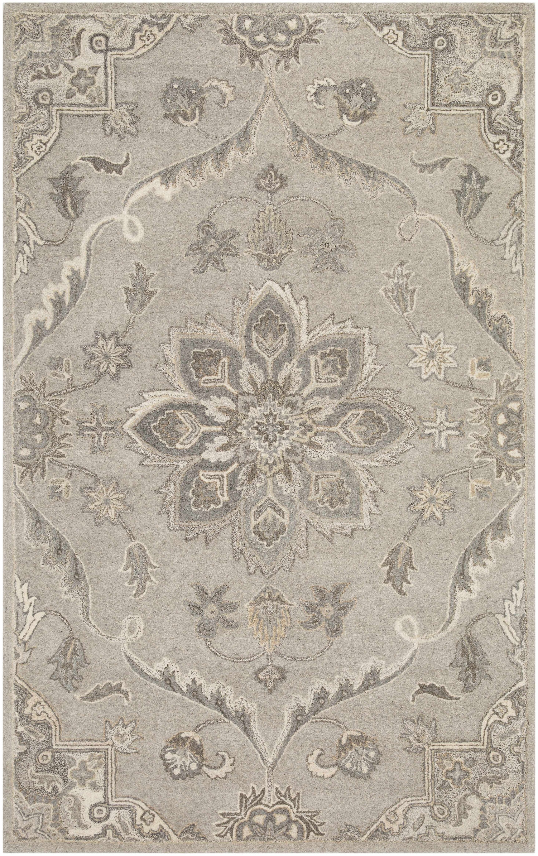 Peterstown Beige Wool Rug - Ornate Home