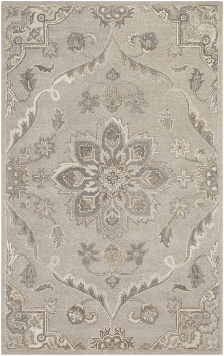 Peterstown Beige Wool Rug - Ornate Home