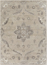 Peterstown Beige Wool Rug - Ornate Home