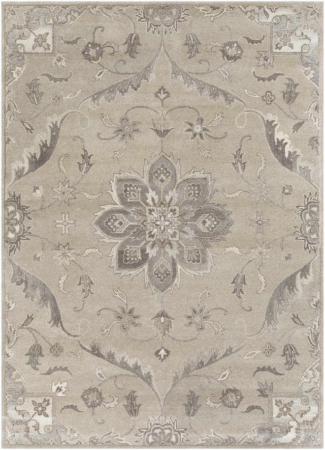 Peterstown Beige Wool Rug - Ornate Home