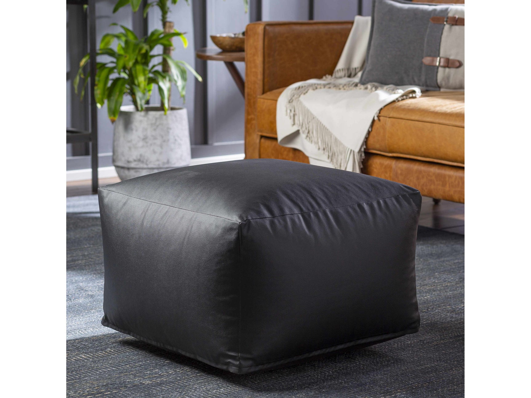 Petersville Pouf - Clearance - Ornate Home