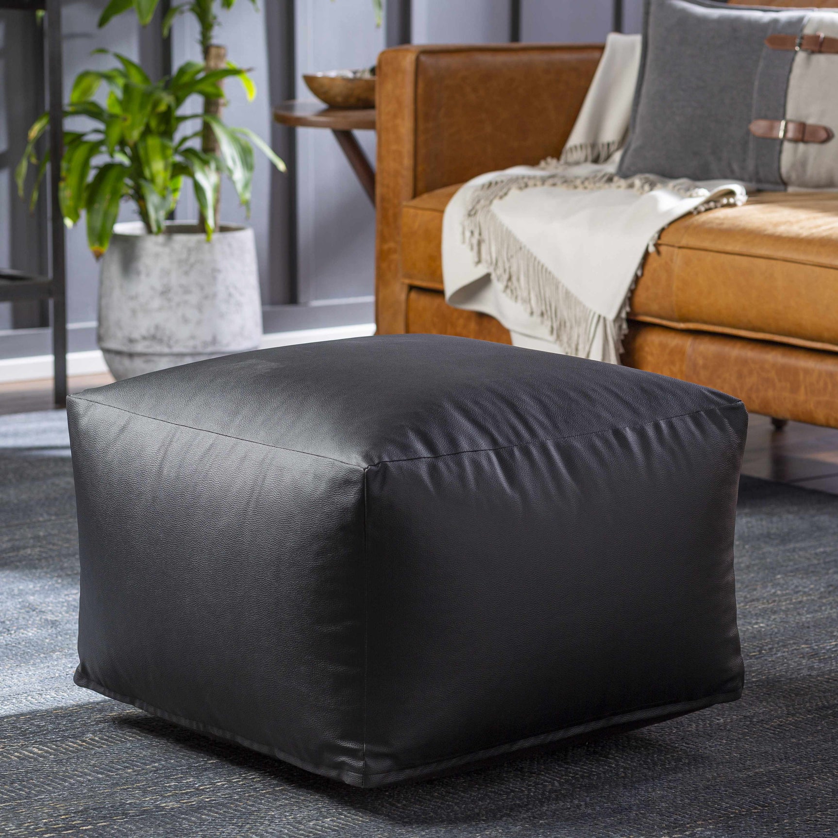 Petersville Pouf - Clearance - Ornate Home