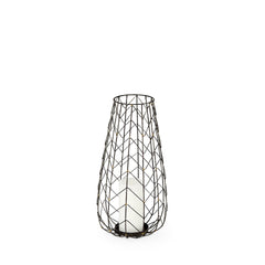 Petiole Gold Small Metal Table Candle Holder - Ornate Home