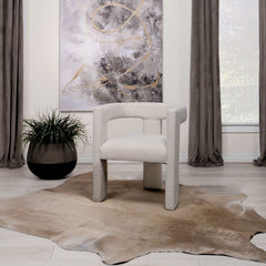 Petra Boucle Upholstered Accent Side Chair - Ornate Home