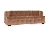 Petra French Beige Velvet Sofa - Ornate Home