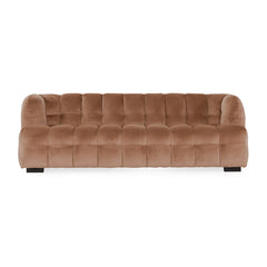Petra French Beige Velvet Sofa - Ornate Home