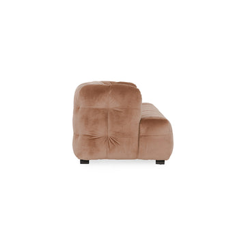 Petra French Beige Velvet Sofa - Ornate Home