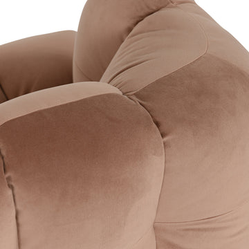 Petra French Beige Velvet Sofa - Ornate Home