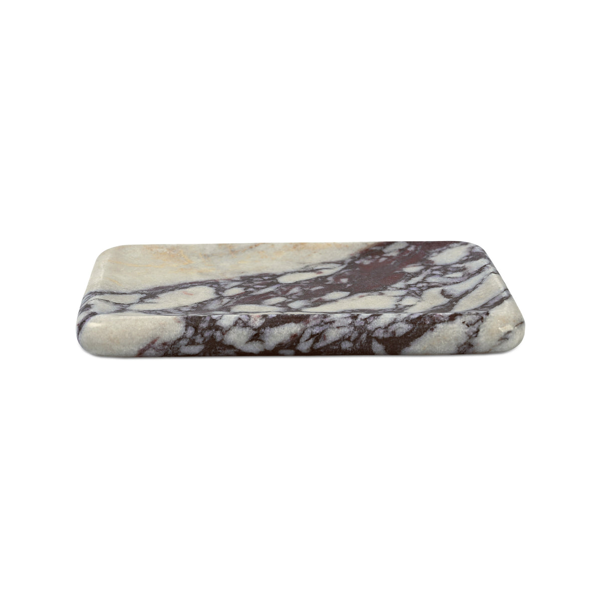 Petra Multicolor Calacatta Viola Marble Catchall - Ornate Home