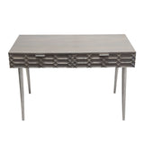 Petra Smoke Grey 2-Drawer Writing Desk - Ornate Home