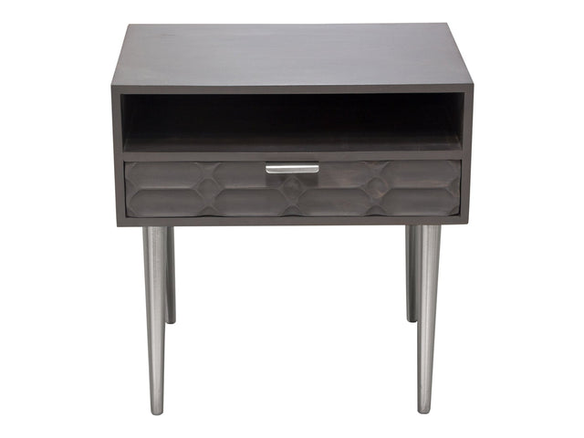 Petra Smoke Grey Accent Table - Ornate Home