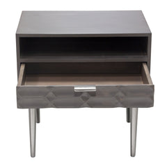 Petra Smoke Grey Accent Table - Ornate Home