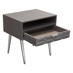 Petra Smoke Grey Accent Table - Ornate Home