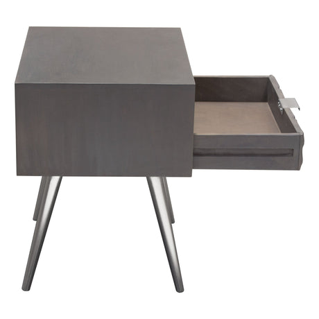 Petra Smoke Grey Accent Table - Ornate Home