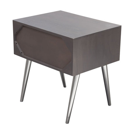 Petra Smoke Grey Accent Table - Ornate Home