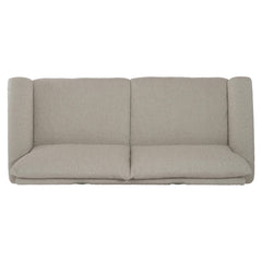 Peyton Beige Sofa Without Pillows - Ornate Home