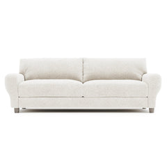 Peyton Ivory Sofa Without Pillows - Ornate Home