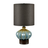 Pfifer Blue/Chocolate Table Lamp - Ornate Home