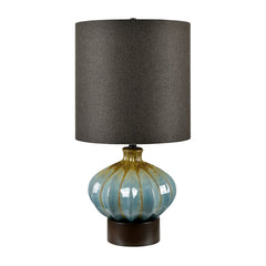 Pfifer Blue/Chocolate Table Lamp - Ornate Home
